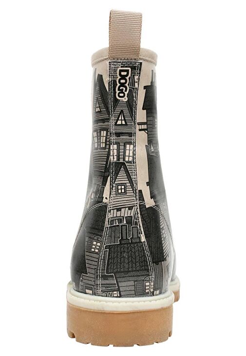 Kadın Vegan Deri Siyah Uzun Bot - Night Lovers Tasarım - Görsel 8