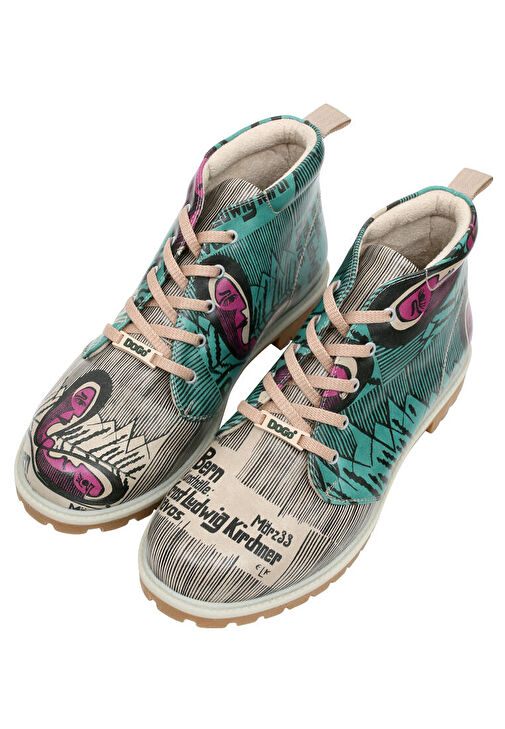 Erkek Vegan Deri Çok Renkli Bilekte Bot - Kunsthalle Tasarım - Görsel 2