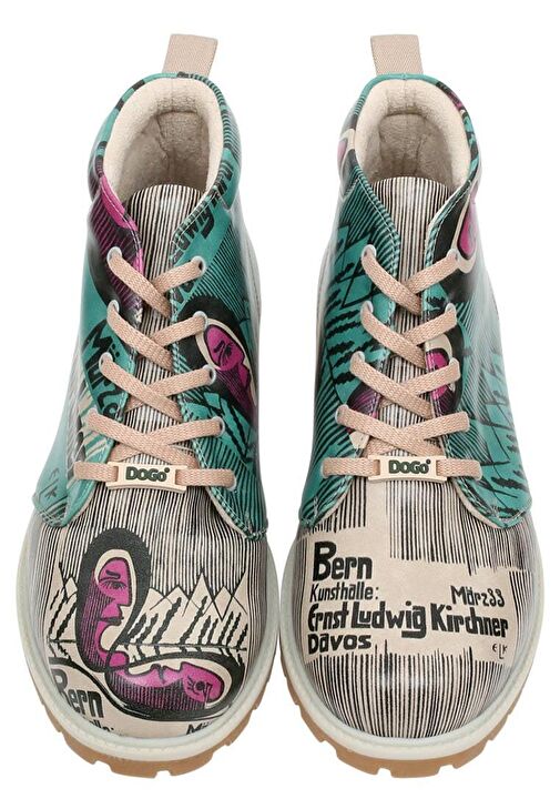 Erkek Vegan Deri Çok Renkli Bilekte Bot - Kunsthalle Tasarım - Görsel 6