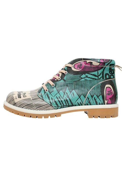 Erkek Vegan Deri Çok Renkli Bilekte Bot - Kunsthalle Tasarım - Görsel 8