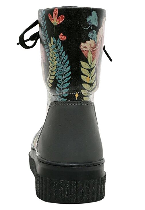 Kadın Vegan Deri Siyah Uzun Bot - Made Of Magic Tasarım - Görsel 8