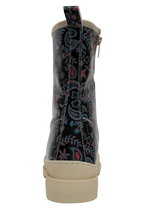 Kadın Vegan Deri Çok Renkli Uzun Bot - Promise You Tasarım - Görsel 7