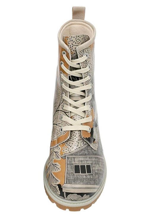 Kadın Vegan Deri Çok Renkli Uzun Bot - There You Are Tasarım - Görsel 8