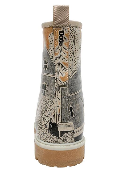 Kadın Vegan Deri Çok Renkli Uzun Bot - There You Are Tasarım - Görsel 9