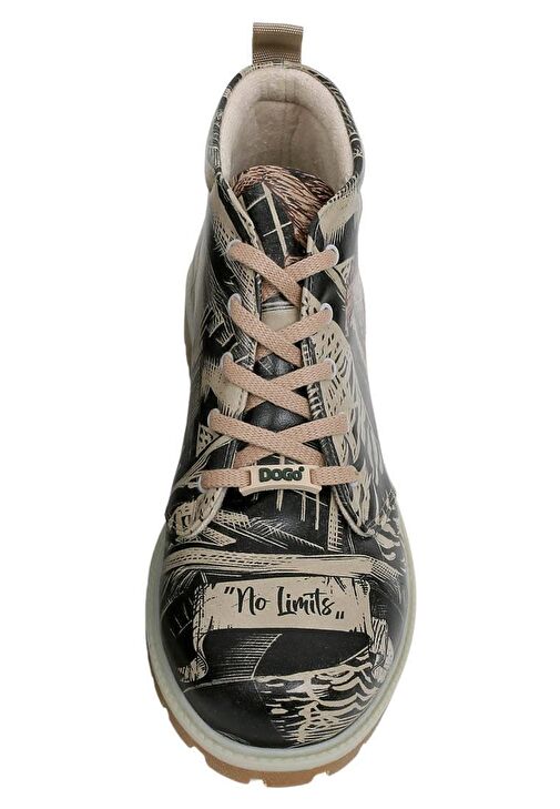 Erkek Vegan Deri Siyah Bilekte Bot - No Limits Tasarım - Görsel 5