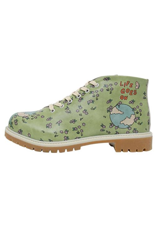 Kadın Vegan Deri Çok Renkli Bilekte Bot - Life Goes On Tasarım - Görsel 2