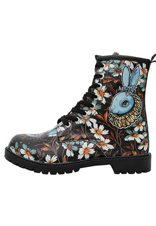 Kadın Vegan Deri Siyah Uzun Bot - Are You Lost Tasarım - Görsel 2