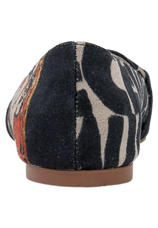 Kadın Vegan Deri Çok Renkli Babet - Supper Tasarım - Görsel 9