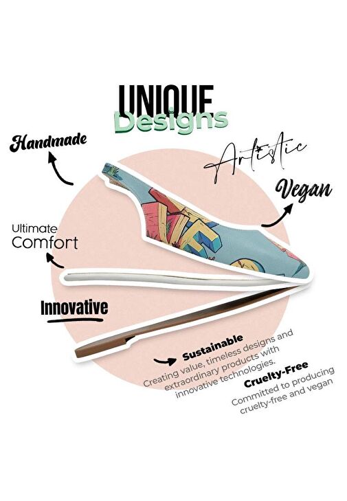 Dogo Dogo Renkli Kadın Vegan Deri Turkuaz Babet - Love Tasarım | Boyner Renkli - 7. görsel