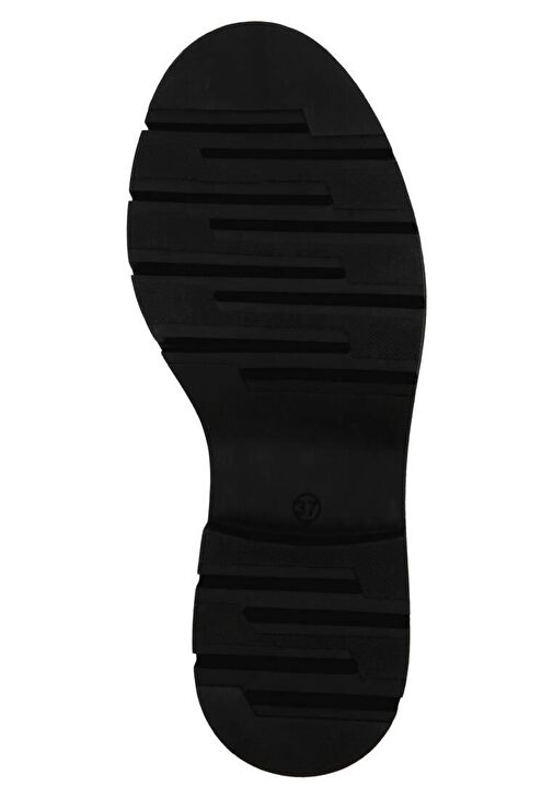 Kadın Vegan Deri Siyah Loafer - Pure Reflection Tasarım - Görsel 9