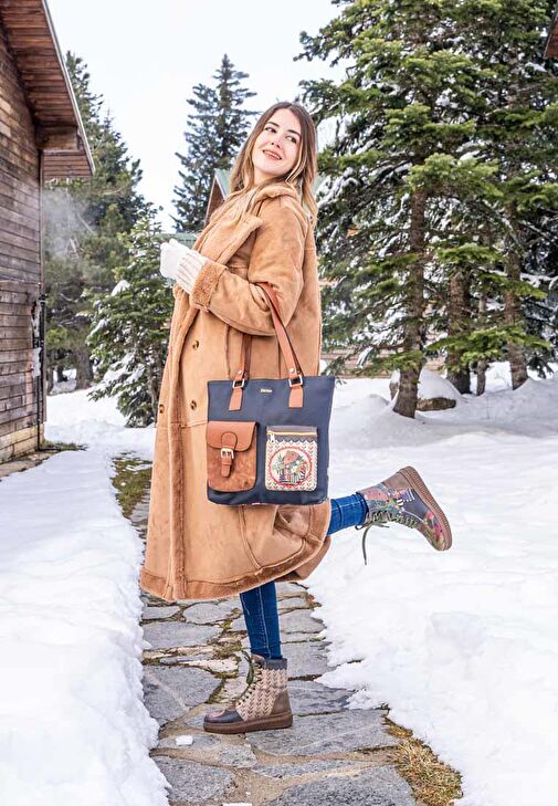 dgs024-ftb039Bear and Flowers / Dogo Future Boots Kadin Bot - Görsel 6