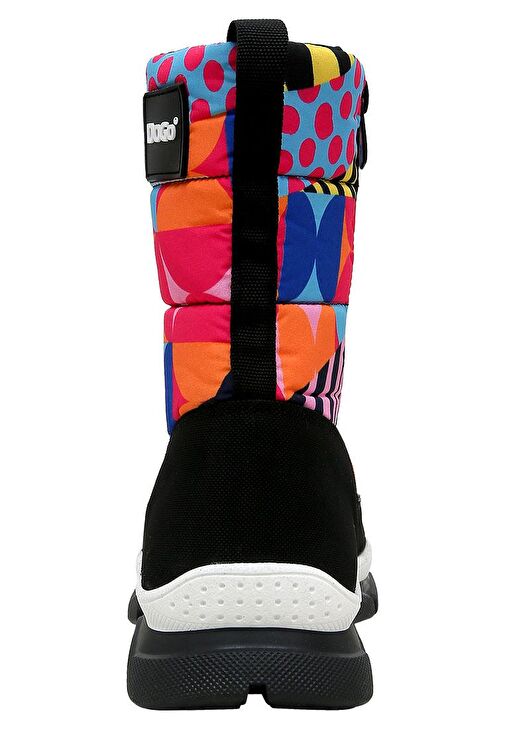 Kadın Vegan Çok Renkli Kar Botu - Color Blast Tasarım - Görsel 7