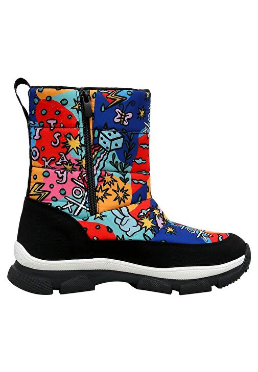 Kadın Vegan Çok Renkli Kar Botu - It is Okay Tasarım - Görsel 5