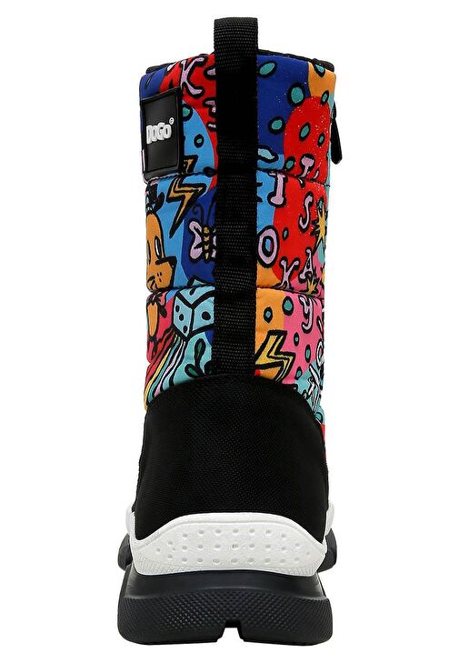 Kadın Vegan Çok Renkli Kar Botu - It is Okay Tasarım - Görsel 7