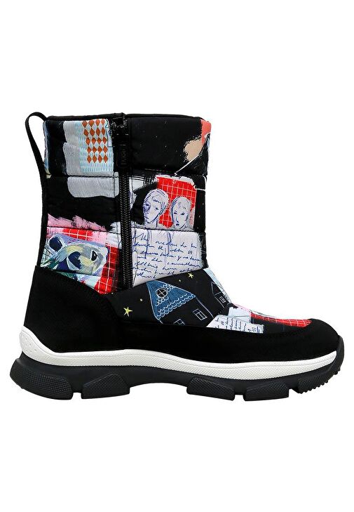 Kadın Vegan Çok Renkli Kar Botu - The Nice Mice Tasarım - Görsel 5