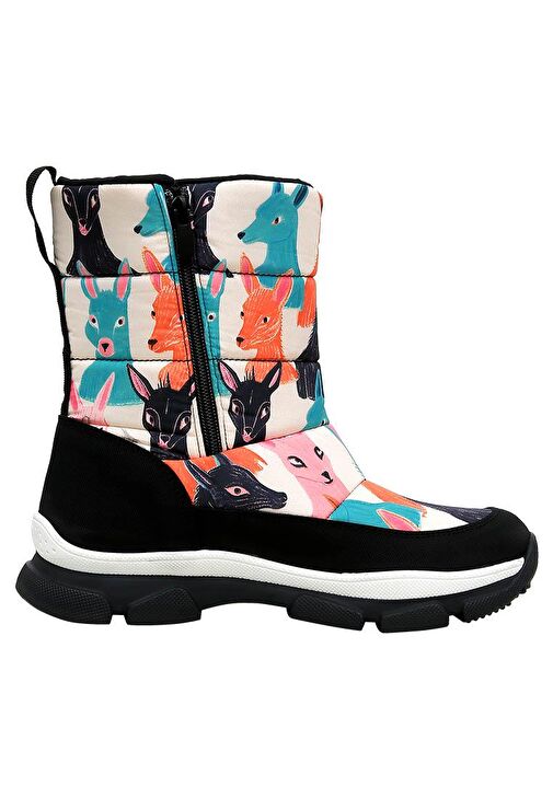 Kadın Vegan Çok Renkli Kar Botu - Sharpened Mind Tasarım - Görsel 5