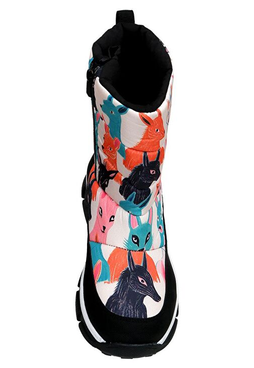 Kadın Vegan Çok Renkli Kar Botu - Sharpened Mind Tasarım - Görsel 6