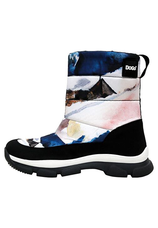 Kadın Vegan Çok Renkli Kar Botu - Snow and Ink Tasarım - Görsel 4