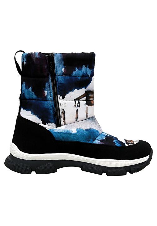 Kadın Vegan Çok Renkli Kar Botu - Snow and Ink Tasarım - Görsel 5