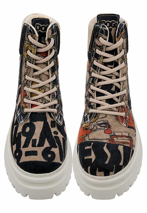 Kadın Vegan Deri Siyah Bot - Supper Tasarım - Görsel 3