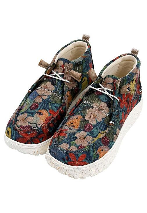 Kadın Vegan Deri Çok Renkli Bot - Fly Anywhere Tasarım - Görsel 2