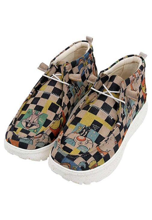 Kadın Vegan Deri Çok Renkli Bot - Despicable Tasarım - Görsel 2