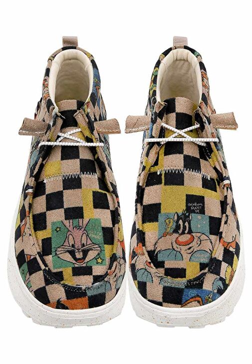 Kadın Vegan Deri Çok Renkli Bot - Despicable Tasarım - Görsel 3