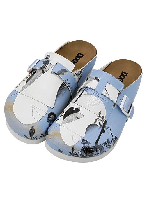 Kadın Vegan Deri Çok Renkli Terlik - Deep Thought with The Deep Tasarım - Görsel 2