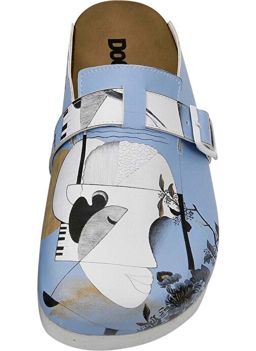 Kadın Vegan Deri Çok Renkli Terlik - Deep Thought with The Deep Tasarım - Görsel 6