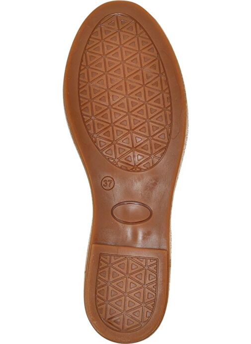 Kadın Vegan Deri Çok Renkli Bağcıklı Sandalet - Geometric Shapes Tasarım - Görsel 9