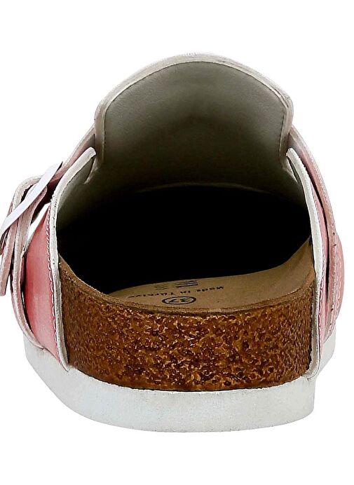 Kadın Vegan Deri Turuncu Terlik - Warner Bros Tom ve Jerry Tasarım - Görsel 7