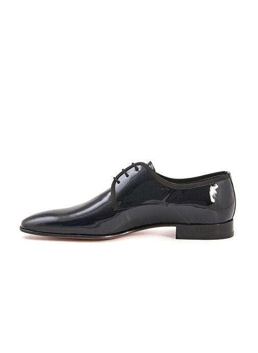 Kemal Tanca Lacivert Erkek Rugan Klasik Ayakkabı 172KTE321 700 - Görsel 3