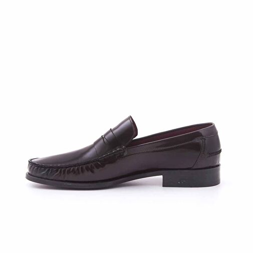 Kemal Tanca Bordo Erkek Deri Klasik Ayakkabı 152KTE483 6223 - Görsel 3