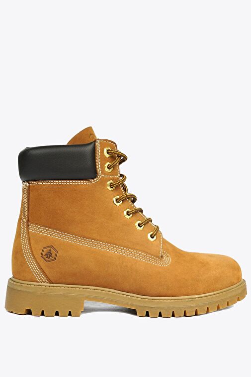 Hammer Jack Hakiki Deri Tarçın Nubuk Erkek Bot - Görsel 2