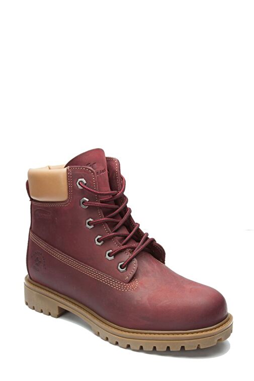 Hammer Jack Hakiki Deri Bordo Crazy Erkek Bot - Görsel 3