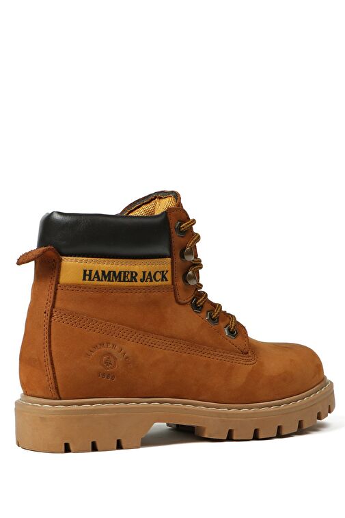 Hammer Jack Hakiki Deri Tarçın Nubuk Kadın Bot - Görsel 5