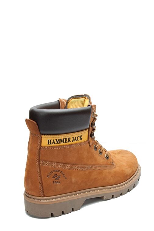 Hammer Jack Hakiki Deri Tarçın Nubuk Erkek Bot - Görsel 5