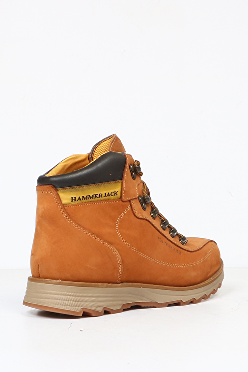 Hammer Jack Hakiki Deri Tarçın Nubuk Outdoor Erkek Bot - Görsel 4