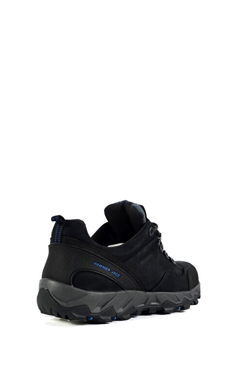 Hammer Jack Hakiki Deri Outdoor Su Geçirmez Lacivert Yıkama Nubuk Erkek Bot - Görsel 4