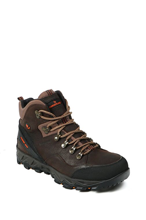 Hammer Jack Hakiki Deri Kahve Yıkama Nubuk Outdoor Erkek Bot - Görsel 3