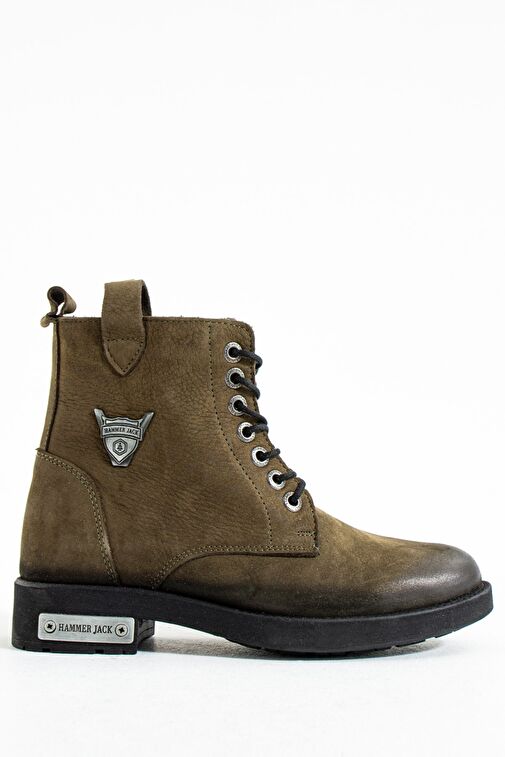 Hammer Jack Haki Nubuk Kadın Bot - Görsel 2