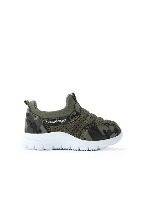 Slazenger EVA Erkek Çocuk Sneaker Ayakkabı Haki Kamuflaj - Görsel 2