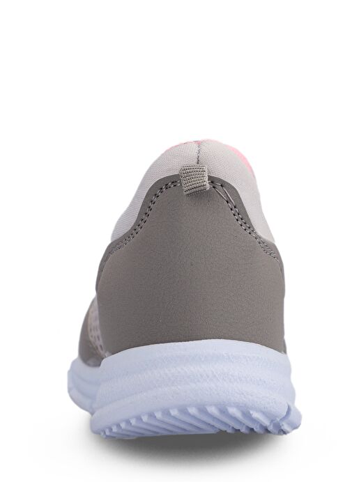 Slazenger EVA Kız Çocuk Sneaker Ayakkabı Gri / Pembe - Görsel 7