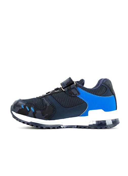 Slazenger EDMOND KTN Erkek Çocuk Sneaker Ayakkabı Lacivert Kamuflaj - Görsel 5