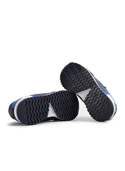 Slazenger EDMOND KTN Erkek Çocuk Sneaker Ayakkabı Lacivert Kamuflaj - Görsel 6