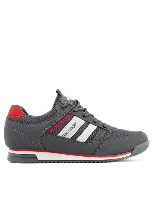 Slazenger ACTIVE I Kadın Sneaker Ayakkabı Koyu Gri - Görsel 2