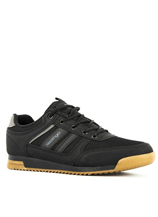 Slazenger ACTIVE I Kadın Sneaker Ayakkabı Siyah - Görsel 3