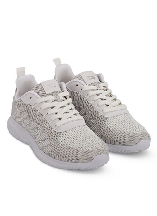 Slazenger ARMOR I Erkek Sneaker Ayakkabı Kırık Beyaz - Görsel 3