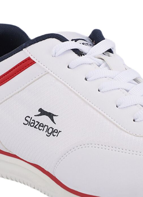 Slazenger MOJO I Erkek Sneaker Ayakkabı Beyaz / Kırmızı - Görsel 5