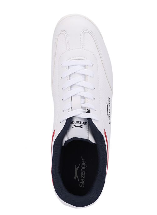 Slazenger MOJO I Erkek Sneaker Ayakkabı Beyaz / Kırmızı - Görsel 6